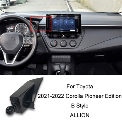 For Toyota Car Air Outlet Phone Holder Base, Model: 21-22 Corolla Pioneer Edition/B Style/ALLION Left Driving by buy2fix