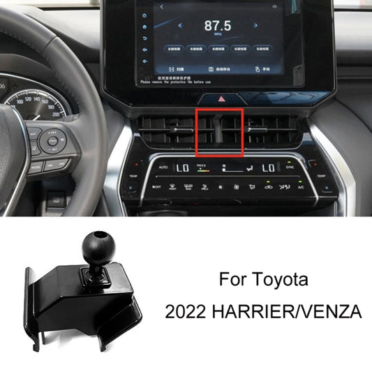 For Toyota Car Air Outlet Phone Holder Base, Model: 22 HARRIER/VENZA Left Driving by buy2fix