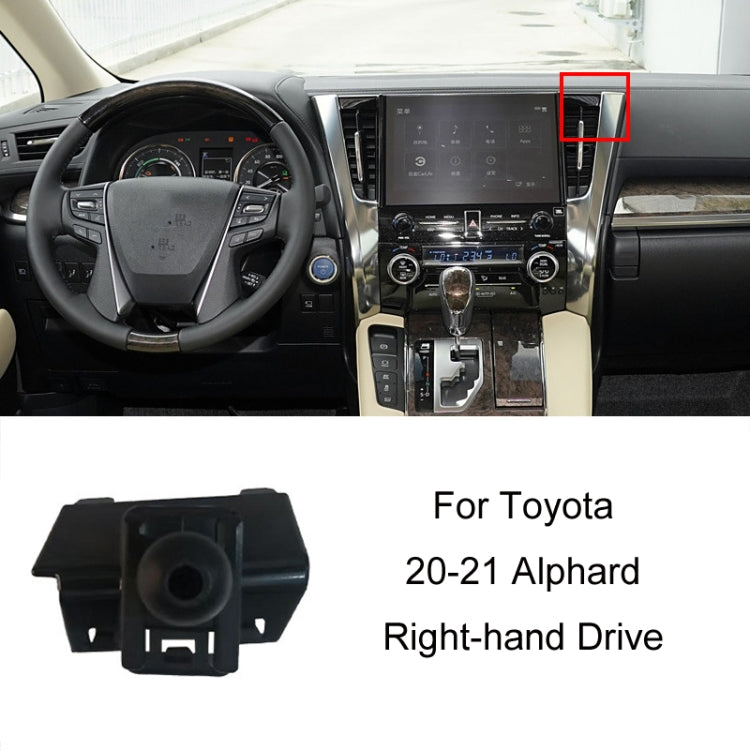 For Toyota Car Air Outlet Phone Holder Base, Model: 20-21 Alphard Right-hand Drive by buy2fix