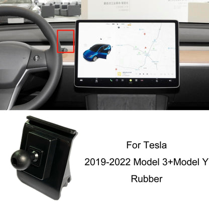 For Tesla Car Air Outlet Clip Phone Holder Base, Model: 19-22 Model 3+Model Y Rubber by buy2fix