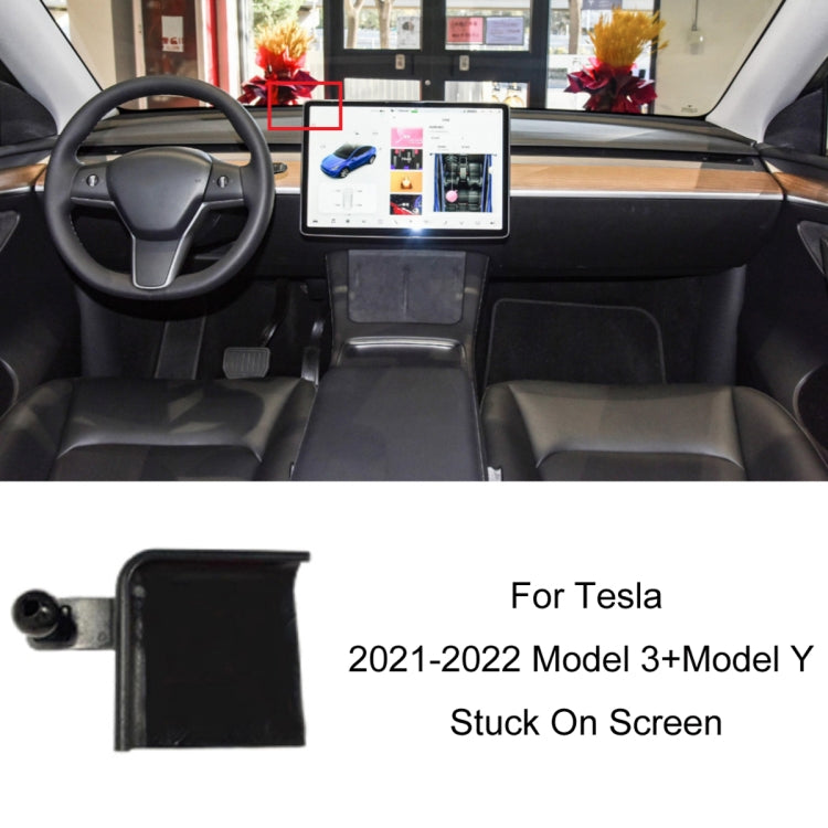 For Tesla Car Air Outlet Clip Phone Holder Base, Model: 21-22 Model 3+Model Y Stuck On Screen by buy2fix
