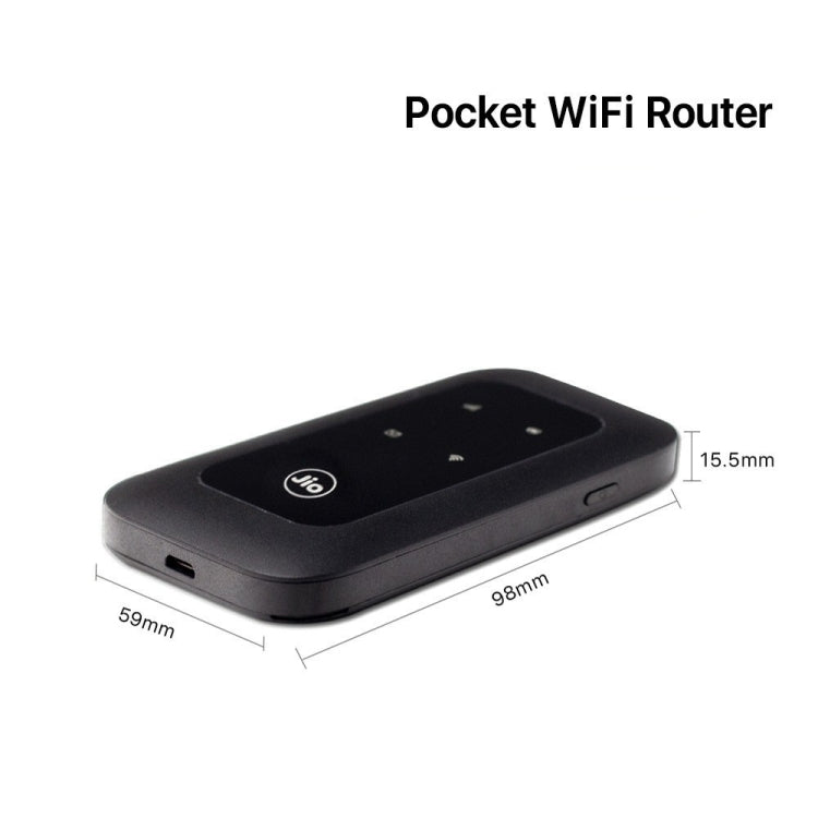 Jio MF680S 4G+ Wireless SIM Card Router Portable WiFi European Version by Jio