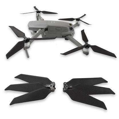 For DJI Mavic 2 Pro / Zoom 8743F Carbon Fiber Three-blade Propeller, Spec: 1pair by buy2fix