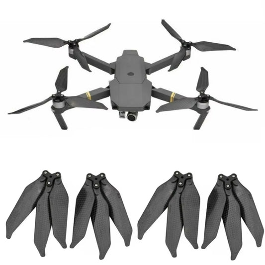 For DJI Mavic 2 Pro / Zoom 8743F Carbon Fiber Three-blade Propeller, Spec: 2pairs by buy2fix