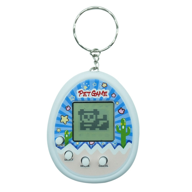 Electronic Pet Game Toy Feed Genie Nostalgic Virtual Cyber Digital Game Keychain Toy For Kids, Style: Cactus (White) - Electronic Pets by buy2fix | Online Shopping UK | buy2fix