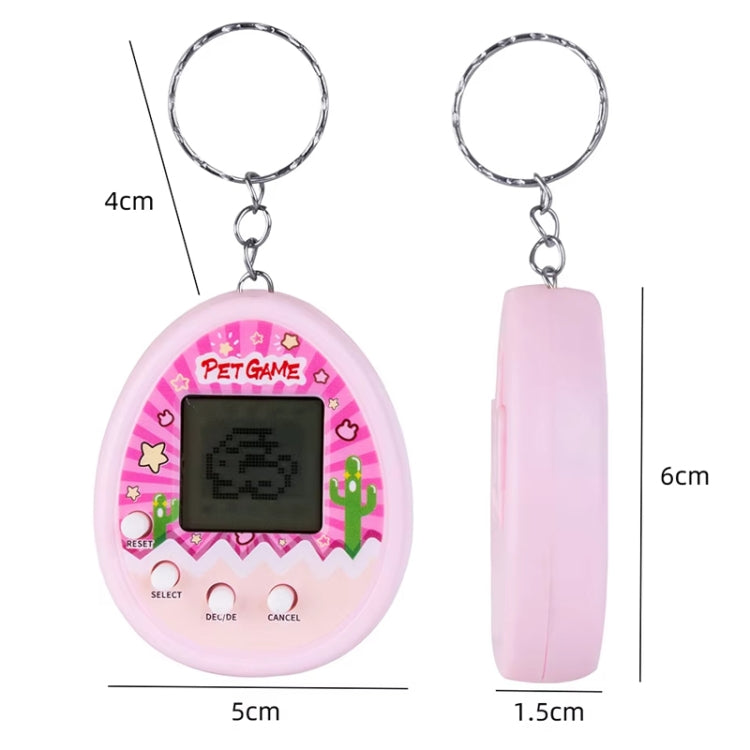 Electronic Pet Game Toy Feed Genie Nostalgic Virtual Cyber Digital Game Keychain Toy For Kids, Style: Chick (Blue) - Electronic Pets by buy2fix | Online Shopping UK | buy2fix