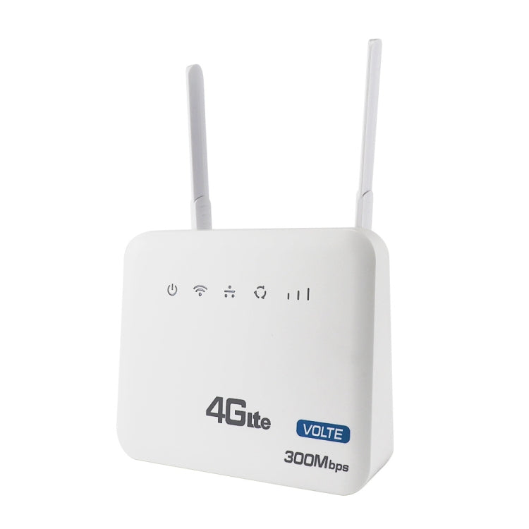 European Version 4G WiFi6 VOLTE CPE Wireless SIM Card Router With RJ45+RJ11, EU Plug by buy2fix