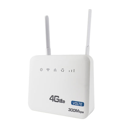 European Version 4G WiFi6 VOLTE CPE Wireless SIM Card Router With RJ45+RJ11, EU Plug by buy2fix