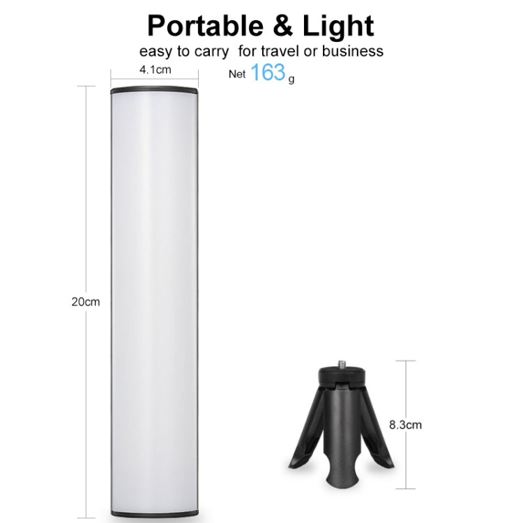 VLOGLITE W200RGB Full Colorful Handheld Fill Light Stick Live Photography Ambient Light Outdoor Lighting -  by VLOGLITE | Online Shopping UK | buy2fix