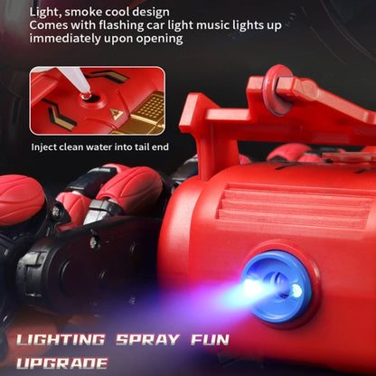 2.4G Kids Remote Control Toy Car Stunt Robot Dog Gesture Sensor Lights Music Spray Climbing Car, Color: Blue Single RC - RC Cars by buy2fix | Online Shopping UK | buy2fix