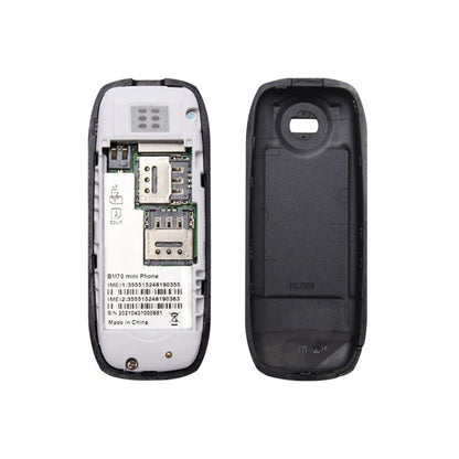BM70 Mini Mobile Dual SIM Personalised Bluetooth Earphone Dialer(Black) - Bluetooth Earphone by buy2fix | Online Shopping UK | buy2fix