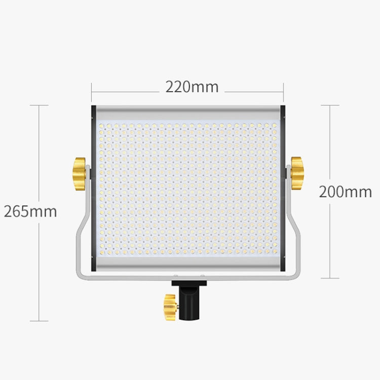 Photography Live LED Fill Light Film And Television Shooting Portrait Soft Video Lighting, Spec: W660 Lamp+US Plug Adapter -  by buy2fix | Online Shopping UK | buy2fix