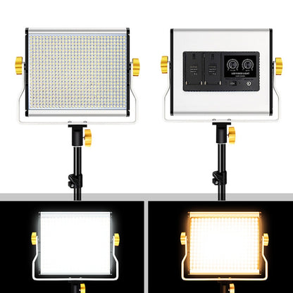 Photography Live LED Fill Light Film And Television Shooting Portrait Soft Video Lighting, Spec: W660 Lamp+US Plug Adapter -  by buy2fix | Online Shopping UK | buy2fix
