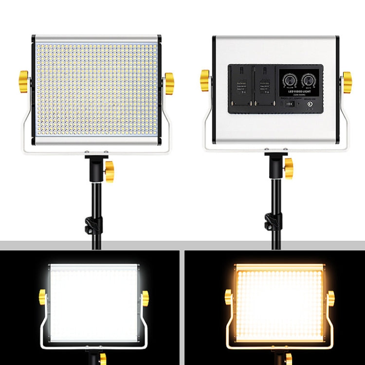 Photography Live LED Fill Light Film And Television Shooting Portrait Soft Video Lighting, Spec: W480 Lamp+EU Plug Adapter -  by buy2fix | Online Shopping UK | buy2fix
