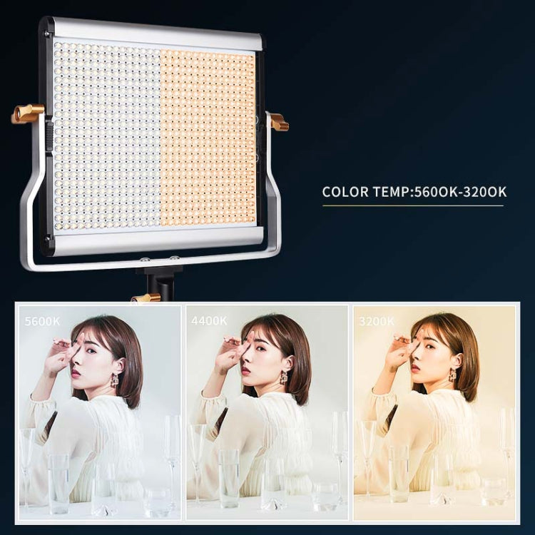 Photography Live LED Fill Light Film And Television Shooting Portrait Soft Video Lighting, Spec: W480 Lamp+US Plug Adapter -  by buy2fix | Online Shopping UK | buy2fix
