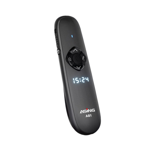 ASiNG A81 PPT Page Turning Clicker With Timing Function & 32G 3-in-1 USB Receiver, Color: Green Light -  by ASiNG | Online Shopping UK | buy2fix
