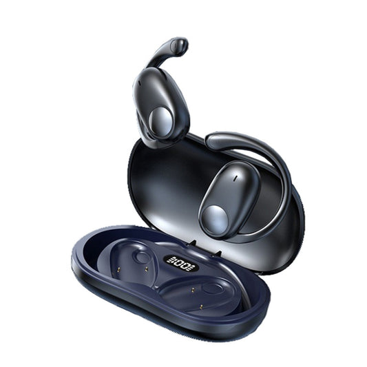 Wireless Hanging Ear Bluetooth Earphone Bone Conduction No In-Ear Open Sports Earphones(Black) - Bluetooth Earphone by buy2fix | Online Shopping UK | buy2fix