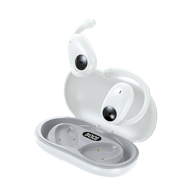 Wireless Hanging Ear Bluetooth Earphone Bone Conduction No In-Ear Open Sports Earphones(White) - Bluetooth Earphone by buy2fix | Online Shopping UK | buy2fix
