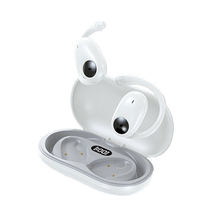 Wireless Hanging Ear Bluetooth Earphone Bone Conduction No In-Ear Open Sports Earphones(White) - Bluetooth Earphone by buy2fix | Online Shopping UK | buy2fix
