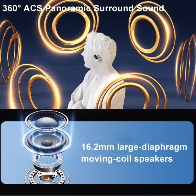 Wireless Hanging Ear Bluetooth Earphone Bone Conduction No In-Ear Open Sports Earphones(Skin Color) - Bluetooth Earphone by buy2fix | Online Shopping UK | buy2fix