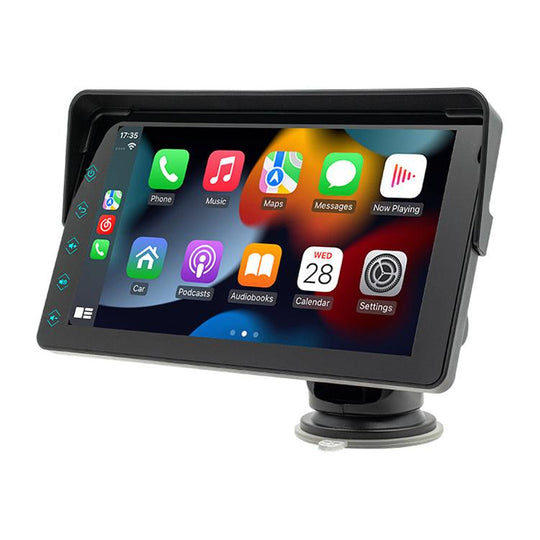 7 Inch Bluetooth 5.0 Portable CarPlay Monitor, Specifications: Display