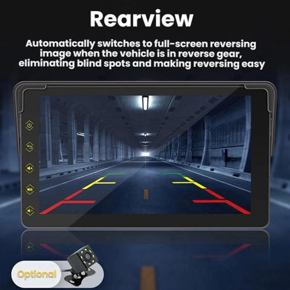 7 Inch Bluetooth 5.0 Portable CarPlay Monitor, Specifications: Display + Camera by buy2fix