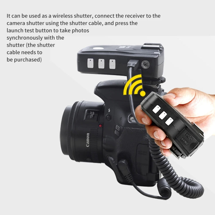 For Sony Pixel King Pro Camera Wireless Radio Flash TTL Transmitter and Receiver - Wireless Flash Trigger by Pixel | Online Shopping UK | buy2fix