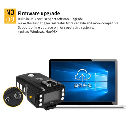 For Sony Pixel King Pro Camera Wireless Radio Flash TTL Transmitter and Receiver - Wireless Flash Trigger by Pixel | Online Shopping UK | buy2fix