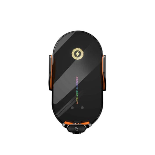 C3 Car Infrared Sensor Auto Opening And Closing Wireless Charging Cell Phone Holder(Black) by buy2fix