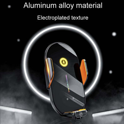 C3 Car Infrared Sensor Auto Opening And Closing Wireless Charging Cell Phone Holder(Black) by buy2fix