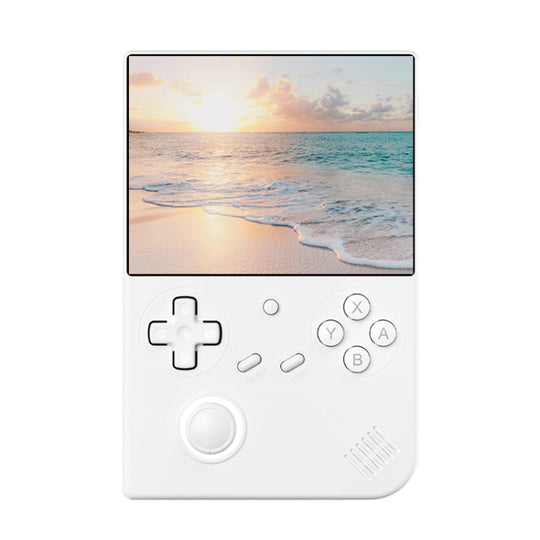 ANBERNIC RG40XXV Vertical HD Screen Joystick Game Console With Ambient Light Portable Retro Handheld Console, Size: 64GB+256GB(White)