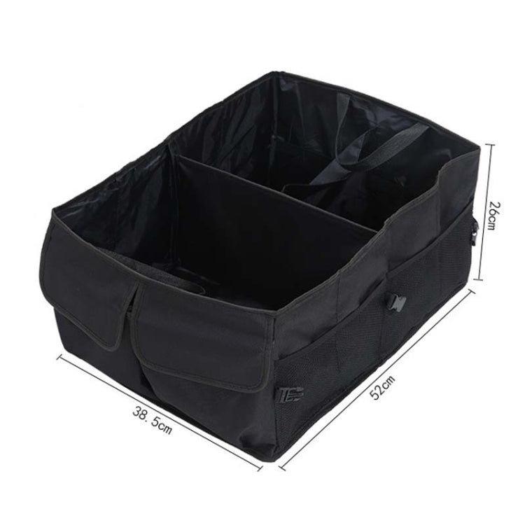 Car Trunk Portable Foldable Organizing And Storing Box(Black) by buy2fix