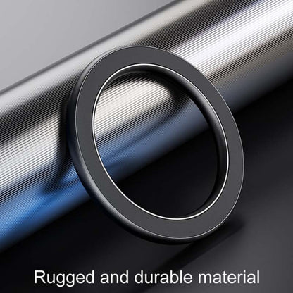 Magnetic Wall Mount Zinc Alloy Car Phone Holder Mobile Phone Magnetic Ring(Black) - Shower & Wall Mounts by buy2fix | Online Shopping UK | buy2fix