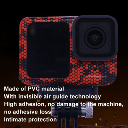 For GOPro HERO13 Black Camera Stickers Body Protective Film, Style: 13 Snake Scale Black - Stickers by buy2fix | Online Shopping UK | buy2fix