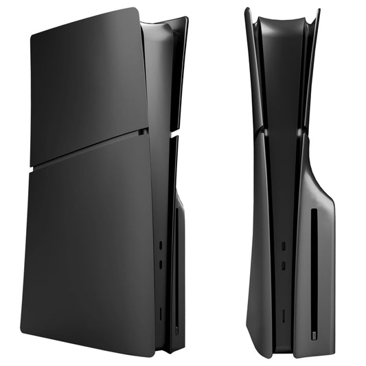 For PS5 Slim Replacement Faceplate Shell Detachable Protective Case, Model: Disc Edition Black - Cases by buy2fix | Online Shopping UK | buy2fix