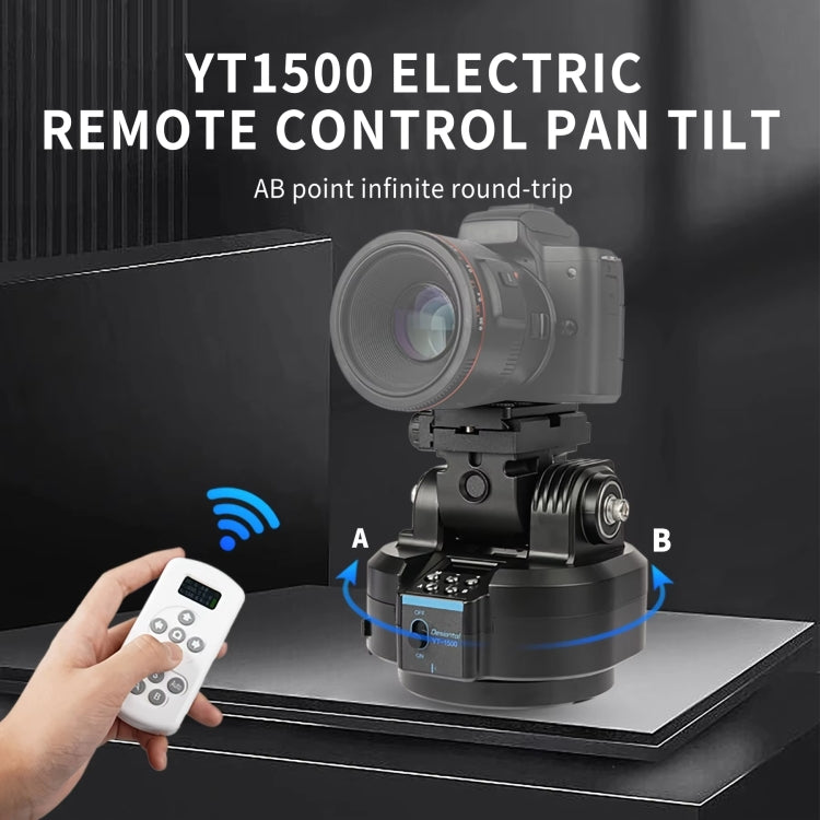 Desiontal YT-1500 Electric Gimbal Mobile Camera Live Streaming Panoramic Stabiliser With Rocker Rotation(Standard) by Desiontal
