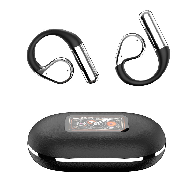 Wireless Bluetooth Earbuds with Ear Hooks OWS Open-Ear Noise-Canceling Headset(Black) - Bluetooth Earphone by buy2fix | Online Shopping UK | buy2fix