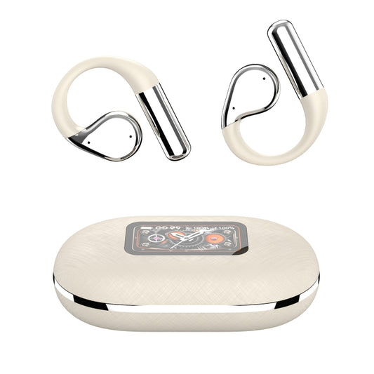 Wireless Bluetooth Earbuds with Ear Hooks OWS Open-Ear Noise-Canceling Headset(Skin Color) - Bluetooth Earphone by buy2fix | Online Shopping UK | buy2fix