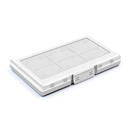 For Nintendo Switch / Switch Oled 12-in-1 Game Card Box Protective Case(White) - Holder by buy2fix | Online Shopping UK | buy2fix