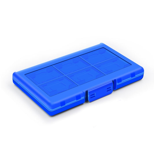 For Nintendo Switch / Switch Oled 12-in-1 Game Card Box Protective Case(Blue) - Holder by buy2fix | Online Shopping UK | buy2fix