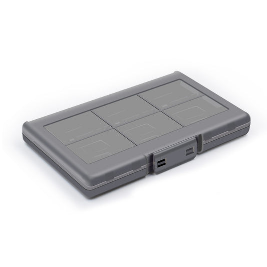 For Nintendo Switch / Switch Oled 12-in-1 Game Card Box Protective Case(Black) - Holder by buy2fix | Online Shopping UK | buy2fix