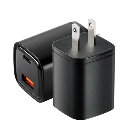 CYKE K02 30W PD+QC3.0 Mobile Phone Digital Display Fast Charger, Plug: US(Black) - USB Charger by CYKE | Online Shopping UK | buy2fix
