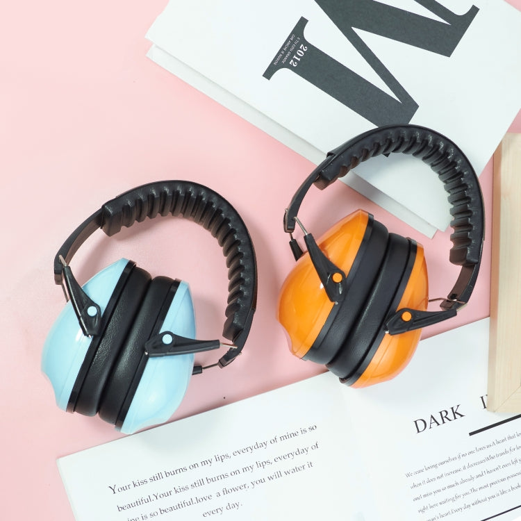 Thickened Foldable Sleeping Noise Reduction Earmuffs Labor Protection Earmuffs(Orange) - Earmuff & Pad by buy2fix | Online Shopping UK | buy2fix