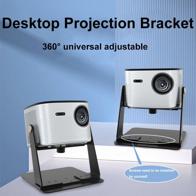 Punch-free Desktop Metal Adjustable Projector Stand(Black) - Accessories & Parts by buy2fix | Online Shopping UK | buy2fix