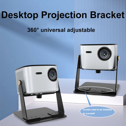 Punch-free Desktop Metal Adjustable Projector Stand(Black) - Accessories & Parts by buy2fix | Online Shopping UK | buy2fix