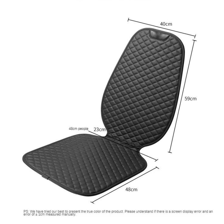 KEEP TOP Thickened Anti-Skid Anti-Wear Protective Pad For Child Car Safety Seat, Size: 110x48cm(Black) by KEEP TOP