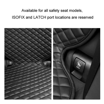 KEEP TOP Thickened Anti-Skid Anti-Wear Protective Pad For Child Car Safety Seat, Size: 110x48cm(Black) by KEEP TOP