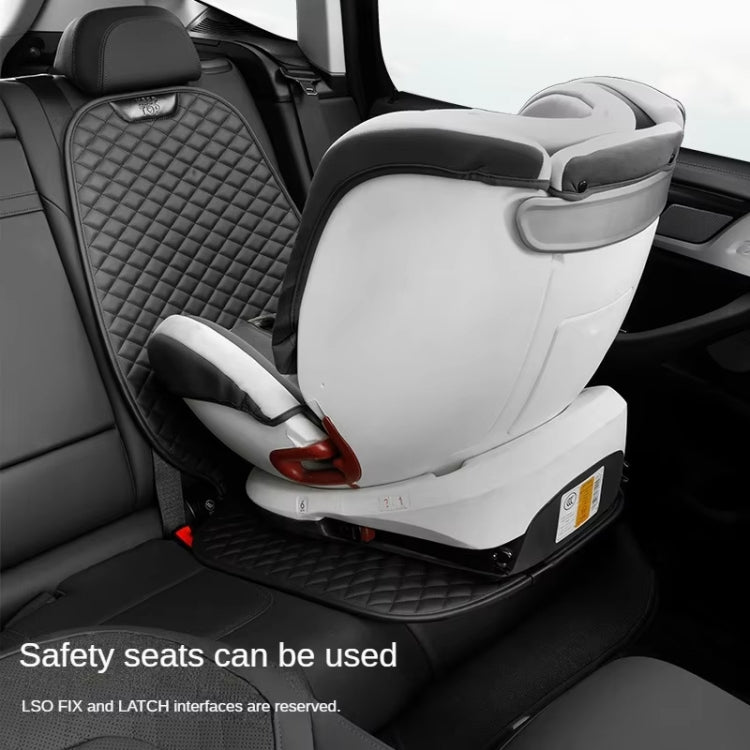 KEEP TOP Thickened Anti-Skid Anti-Wear Protective Pad For Child Car Safety Seat, Size: 110x48cm(Black) by KEEP TOP