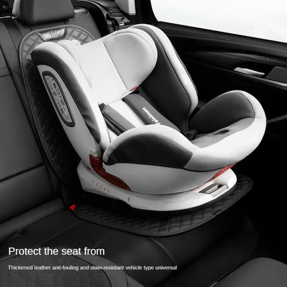 KEEP TOP Thickened Anti-Skid Anti-Wear Protective Pad For Child Car Safety Seat, Size: 110x48cm(Black) by KEEP TOP