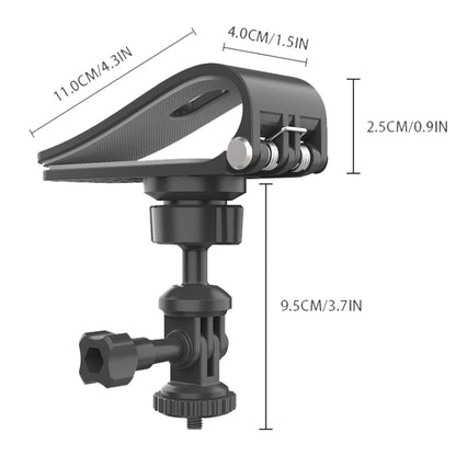 Car Sun Visor Bracket Panoramic Sports Camera Vehicle Mount Base by buy2fix